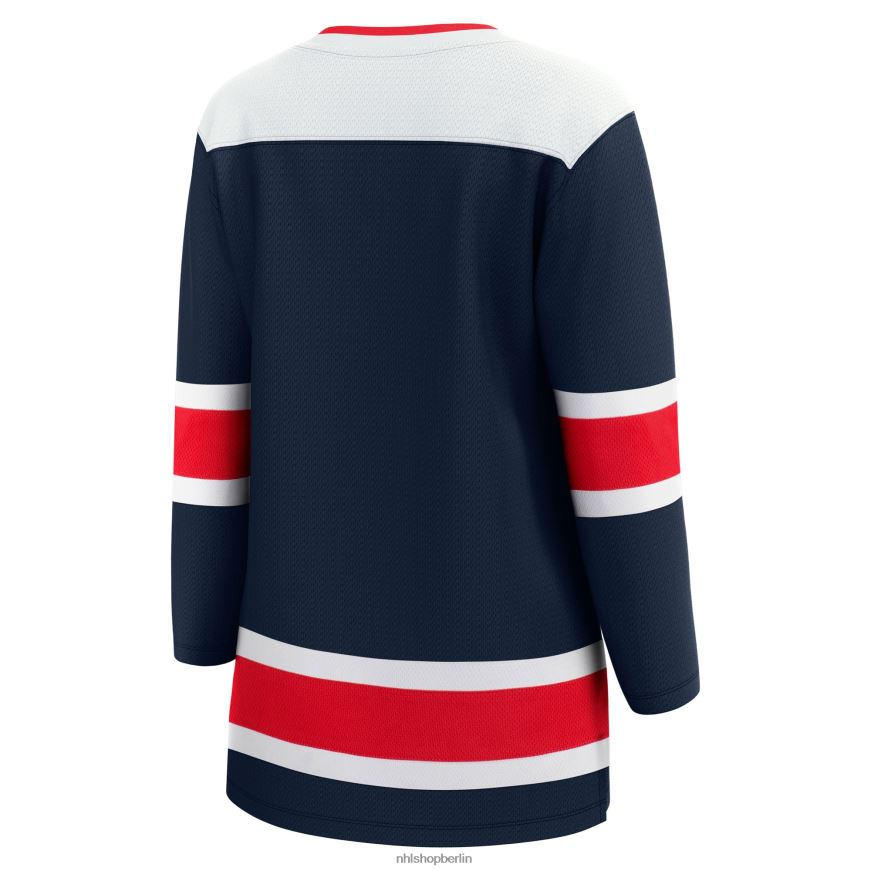 Frauen NHL Alternatives Premier Breakaway-Trikot der Washington Capitals mit Fanatics-Logo in Marineblau 2020/21 Kleidung BF680T961