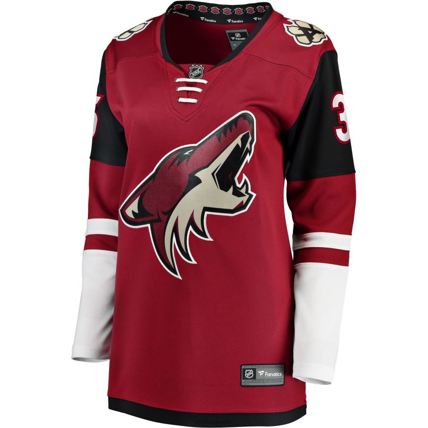 Frauen NHL Arizona Coyotes Darcy Kuemper Fanatics Branded Garnet Home Premier Breakaway-Spielertrikot Kleidung BF680T1683