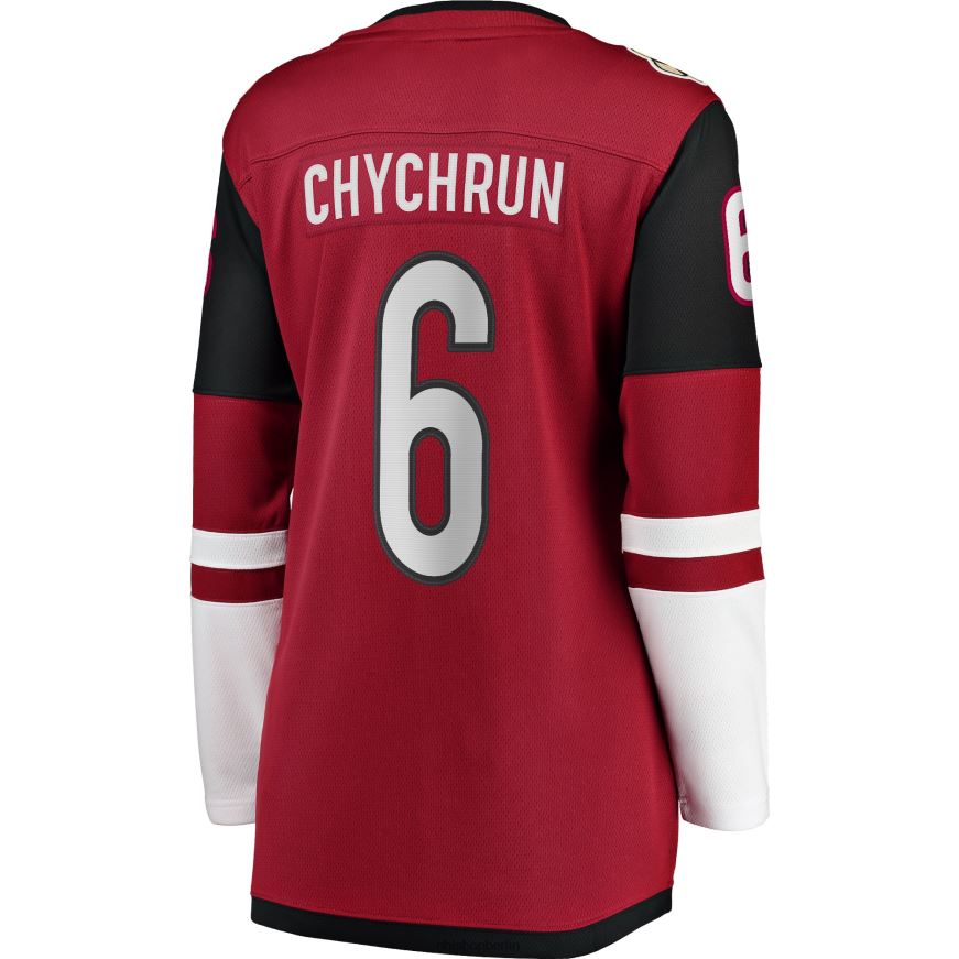 Frauen NHL Arizona Coyotes Jakob Chychrun Fanatics Branded Garnet Breakaway-Spielertrikot Kleidung BF680T2284