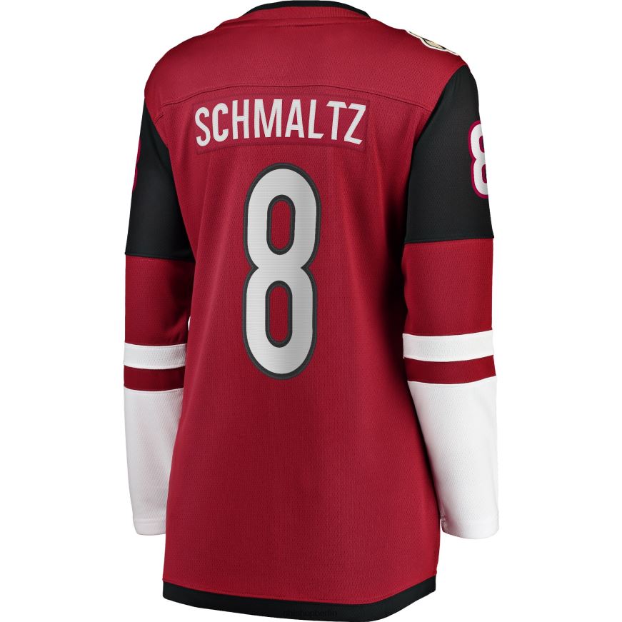 Frauen NHL Arizona Coyotes Nick Schmaltz Fanatics Branded Garnet Home Breakaway-Spielertrikot Kleidung BF680T2185