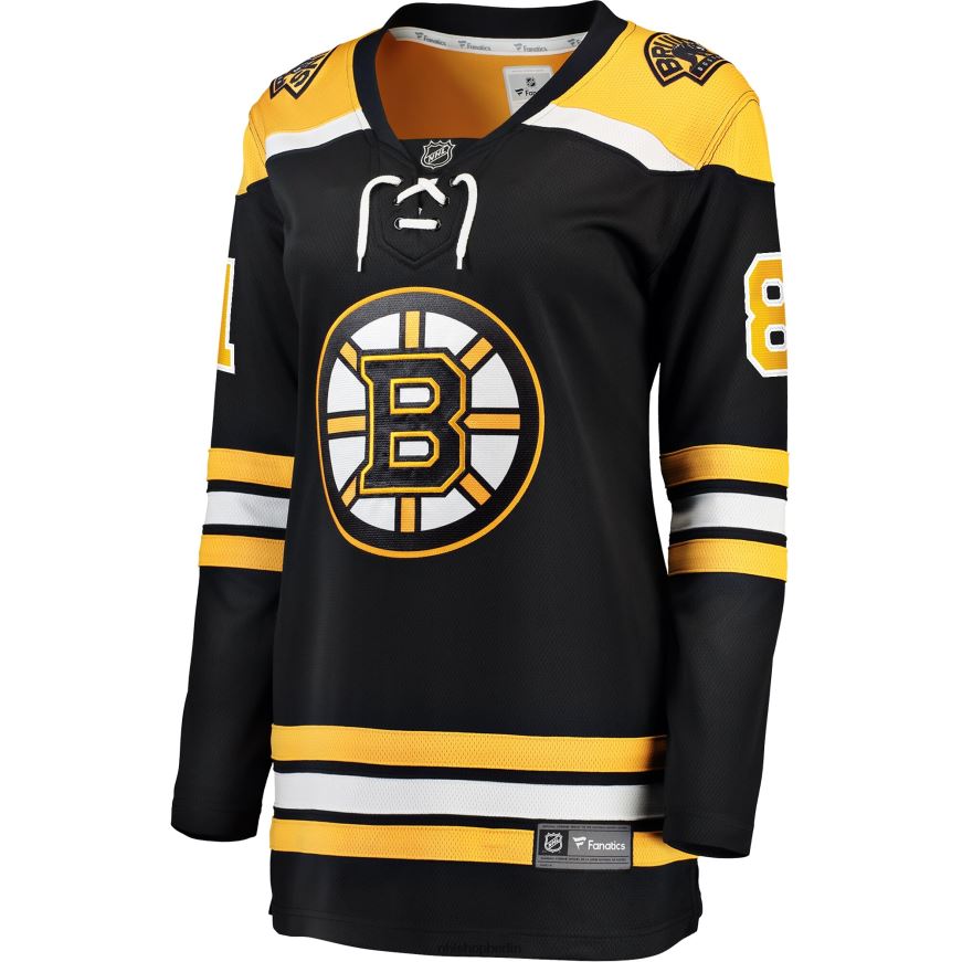 Frauen NHL Boston Bruins Dmitry Orlov Fanatics-gebrandetes schwarzes Breakaway-Heimtrikot Kleidung BF680T2129