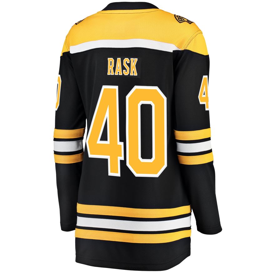 Frauen NHL Boston Bruins Tuukka Rask Fanatics-gebrandetes schwarzes Heim-Ausreißer-Spielertrikot Kleidung BF680T951