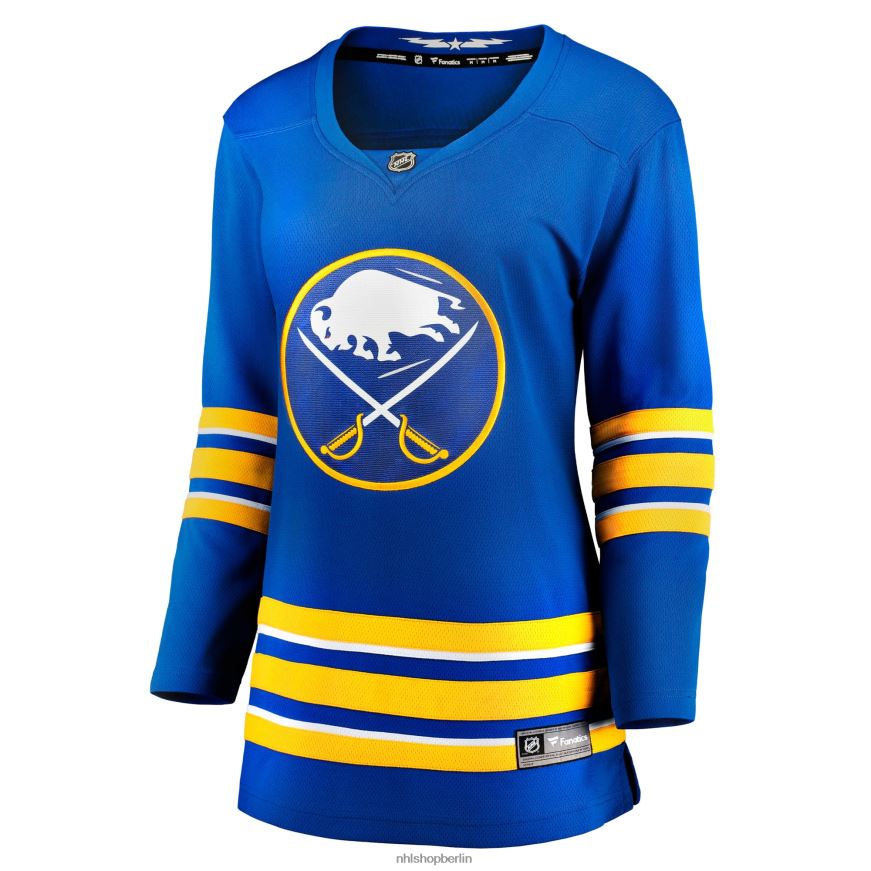 Frauen NHL Buffalo Sabres Fanatics Branded Royal 2020/21 Breakaway-Heimtrikot Kleidung BF680T1219