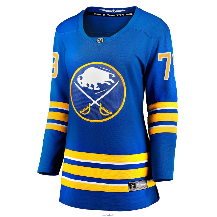 Frauen NHL Buffalo Sabres Jacob Bryson Fanatics Branded Royal Home Breakaway-Spielertrikot Kleidung BF680T2290