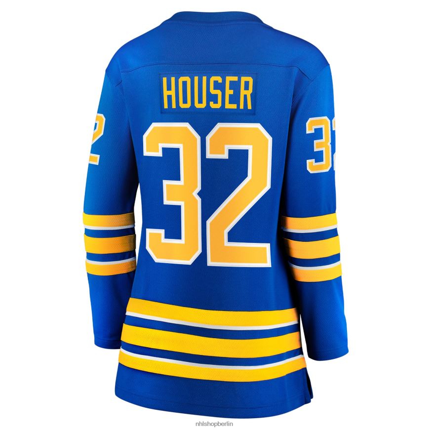 Frauen NHL Buffalo Sabres Michael Houser Fanatics Royal Home Breakaway-Trikot mit Branding Kleidung BF680T2184