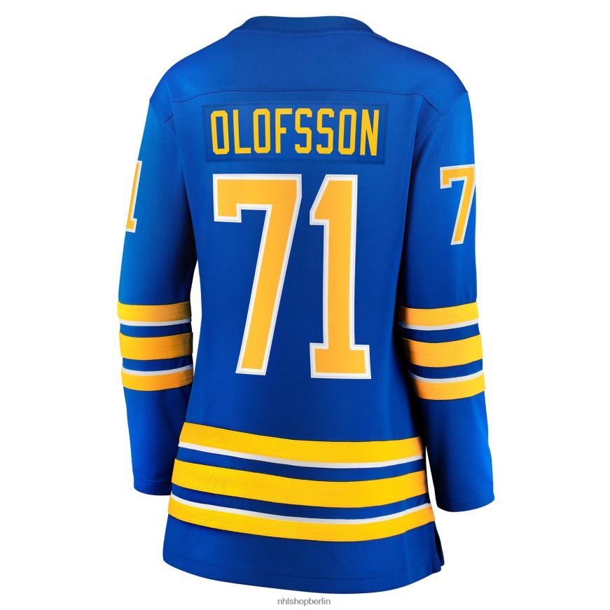 Frauen NHL Buffalo Sabres Victor Olofsson Fanatics Branded Royal Breakaway-Spielertrikot Kleidung BF680T2249