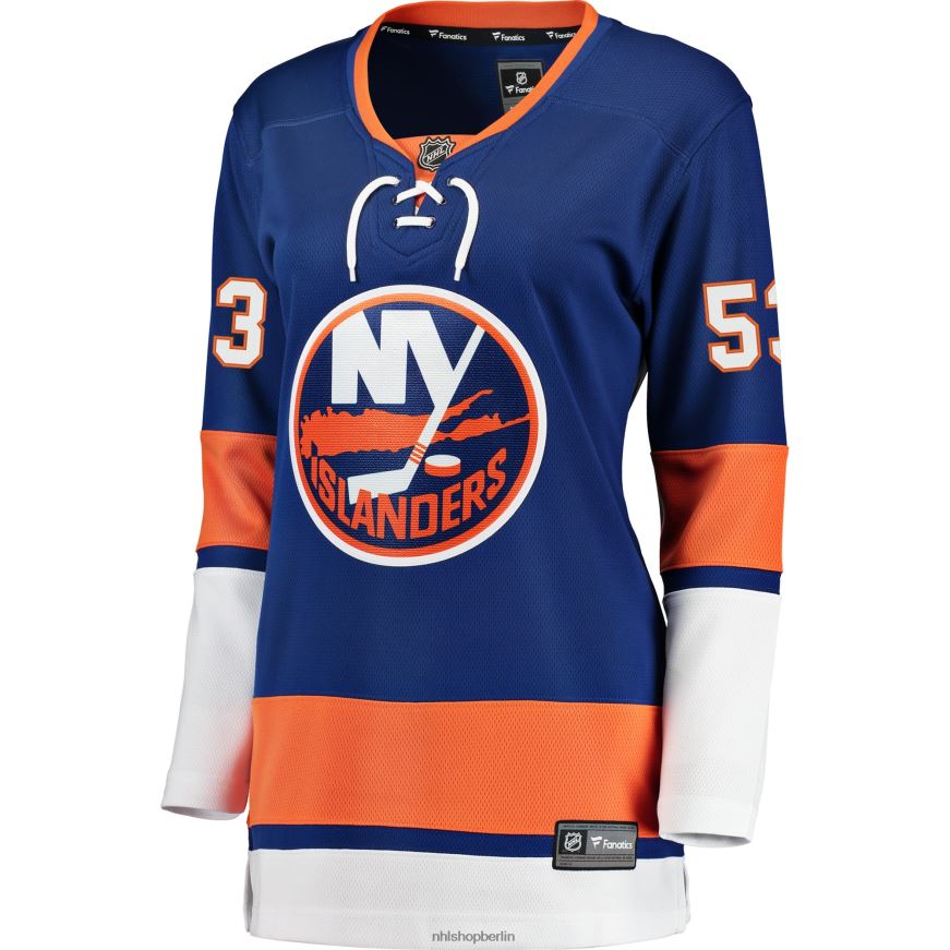 Frauen NHL Casey Cizikas Fanatics-Trikot der New York Islanders mit königlichem Breakaway-Spieler-Trikot Kleidung BF680T1891