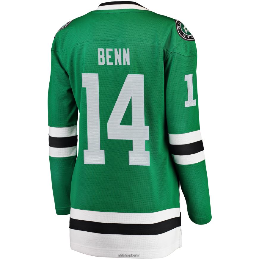 Frauen NHL Dallas Stars Jamie Benn Fanatics-gebrandetes grünes Home-Breakaway-Spielertrikot Kleidung BF680T590