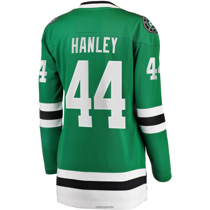 Frauen NHL Dallas Stars Joel Hanley Fanatics-Trikot mit Kelly Green-Heimtrikot für Ausreißer Kleidung BF680T2243