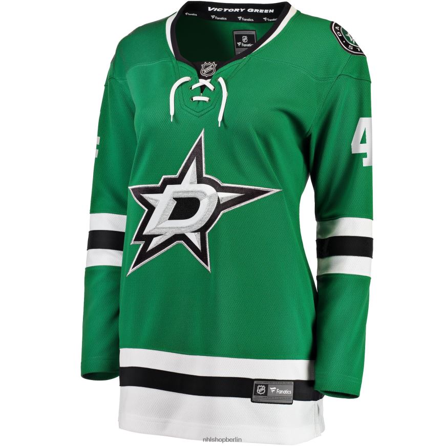 Frauen NHL Dallas Stars Miro Heiskanen Fanatics gebrandetes Kelly Green Home Premier Breakaway-Spielertrikot Kleidung BF680T1819