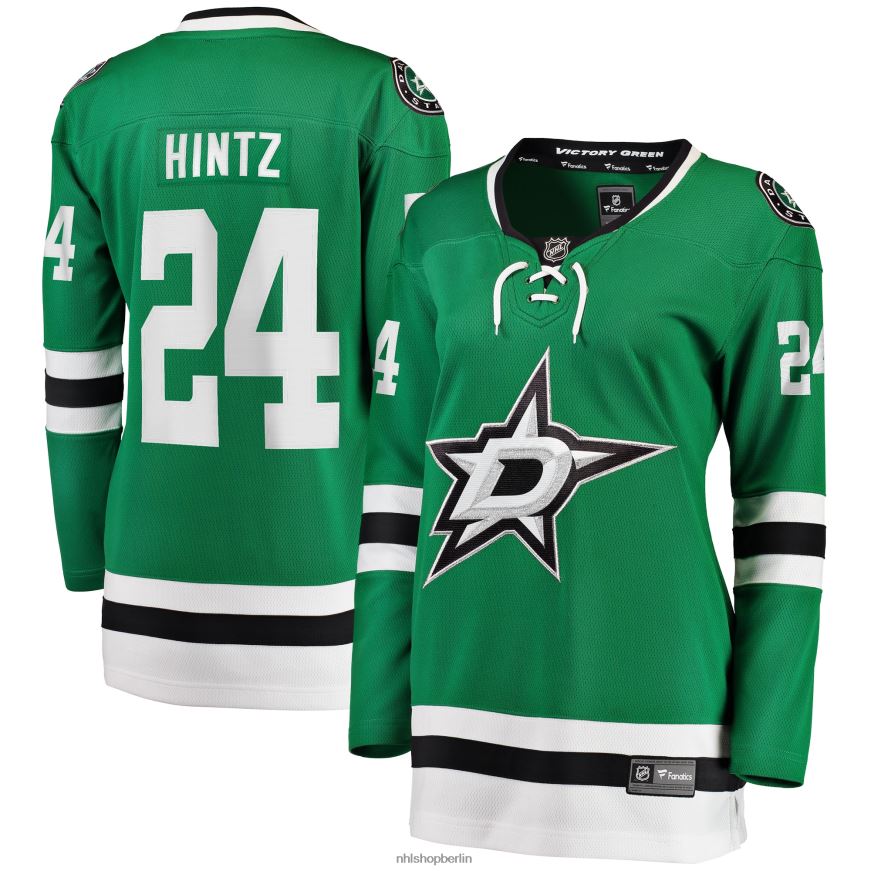 Frauen NHL Dallas Stars Roope Hintz Fanatics Branded Kelly Green Home Breakaway-Spielertrikot Kleidung BF680T1418