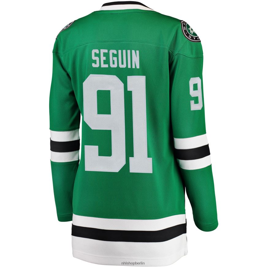 Frauen NHL Dallas Stars Tyler Seguin Fanatics-gebrandetes grünes Home-Breakaway-Spielertrikot Kleidung BF680T526