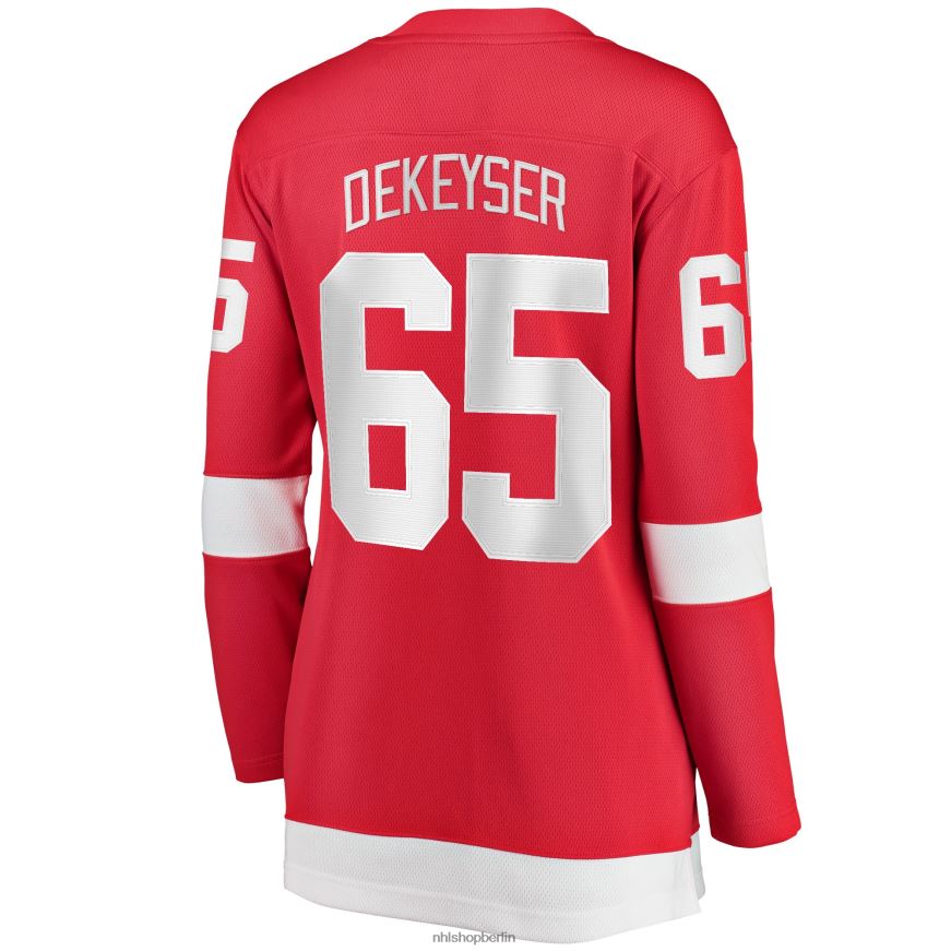 Frauen NHL Detroit Red Wings Danny Dekeyser Fanatics-gebrandetes rotes Home-Breakaway-Spielertrikot Kleidung BF680T2307