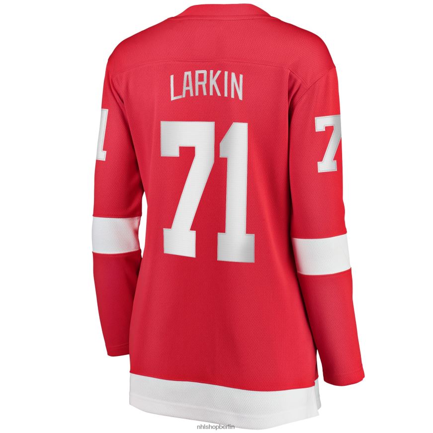 Frauen NHL Detroit Red Wings Dylan Larkin Fanatics-gebrandetes rotes Home-Breakaway-Spielertrikot Kleidung BF680T918