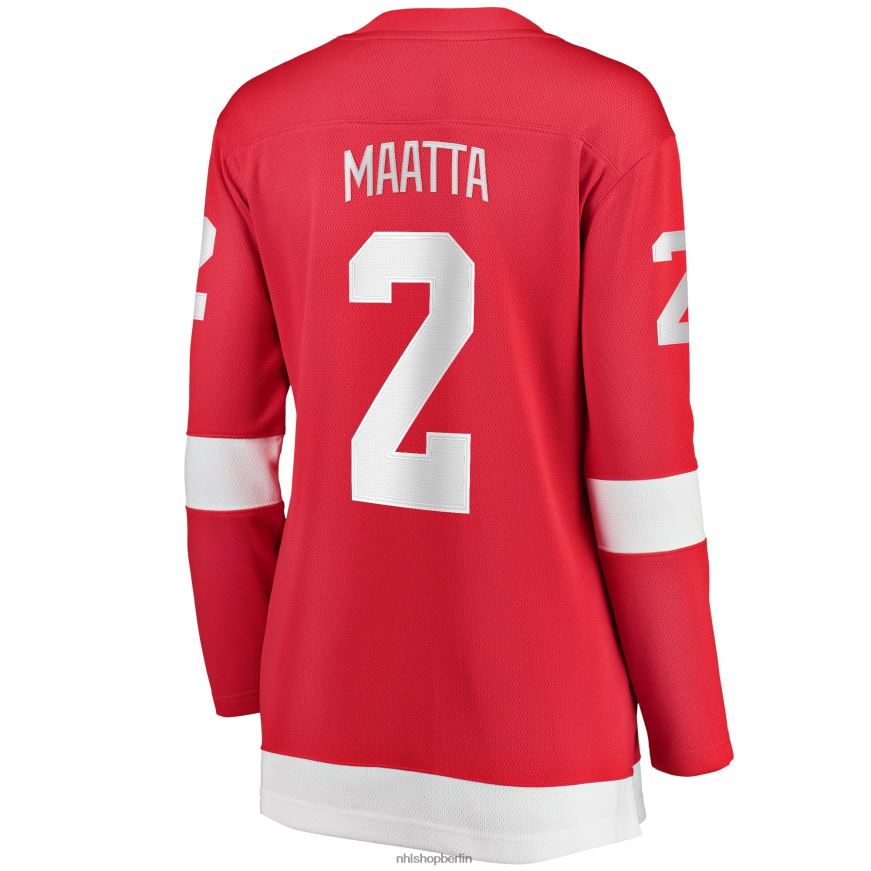 Frauen NHL Detroit Red Wings Olli Maatta Fanatics-gebrandetes rotes Home-Breakaway-Spielertrikot Kleidung BF680T2254