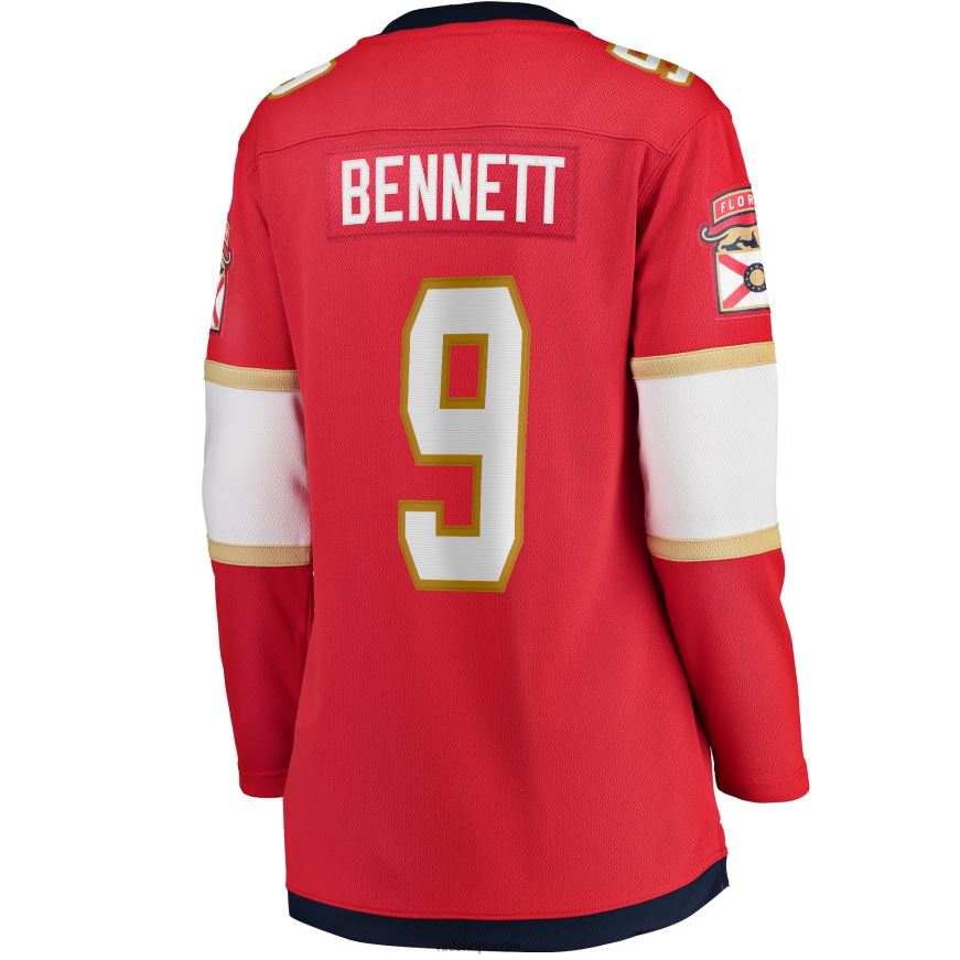 Frauen NHL Florida Panthers Sam Bennett Fanatics Branded Red 2017/18 Heim-Breakaway-Replika-Trikot Kleidung BF680T1976