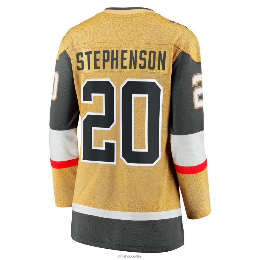 Frauen NHL Goldenes Breakaway-Heimtrikot der Vegas Golden Knights von Chandler Stephenson Fanatics Kleidung BF680T1590