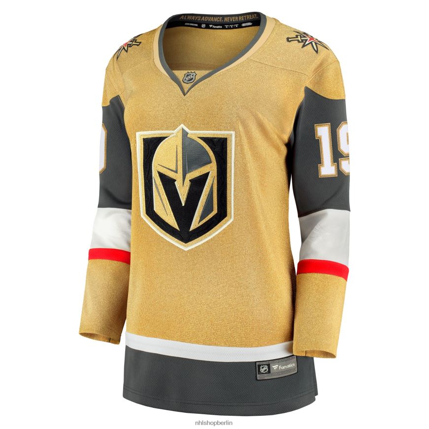 Frauen NHL Goldenes Home-Breakaway-Trikot der Vegas Golden Knights mit Reilly-Smith-Fanatiker-Logo Kleidung BF680T1587