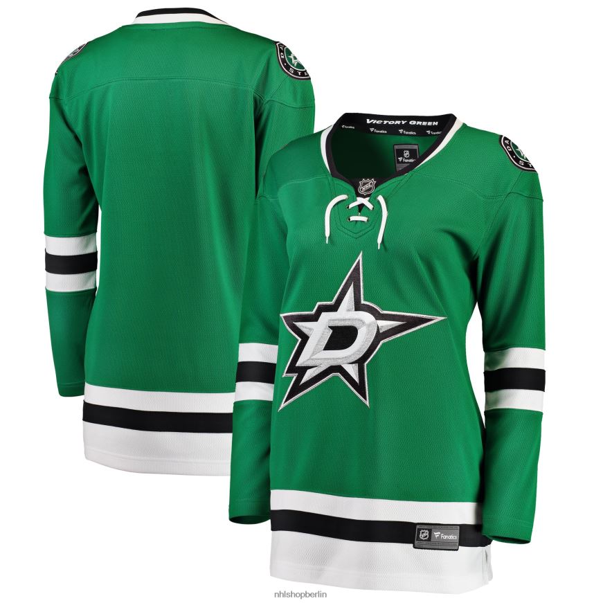 Frauen NHL Grünes Breakaway-Heimtrikot mit Dallas-Stars-Fanatiker-Logo Kleidung BF680T852