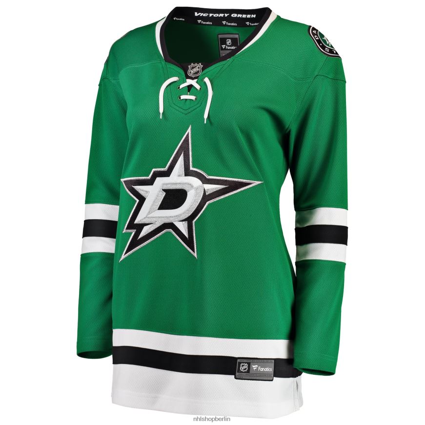 Frauen NHL Grünes Breakaway-Heimtrikot mit Dallas-Stars-Fanatiker-Logo Kleidung BF680T852