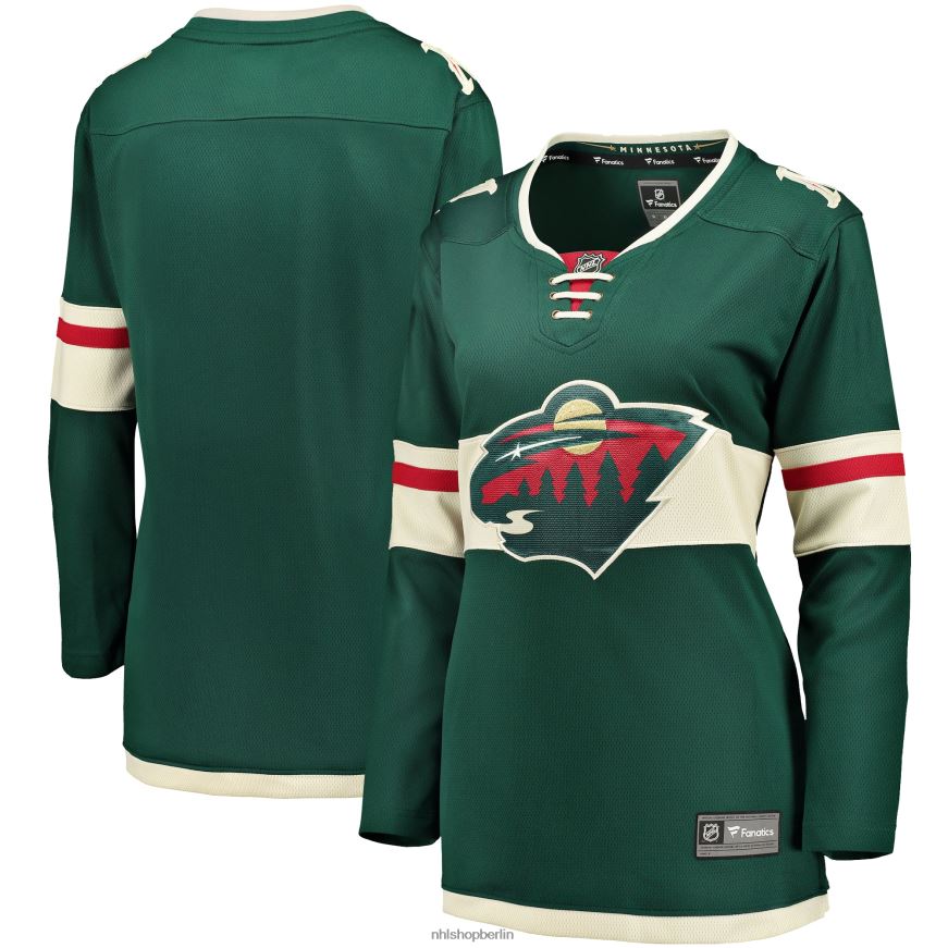 Frauen NHL Grünes Breakaway-Heimtrikot mit der Marke „Minnesota Wild Fanatics“ Kleidung BF680T410