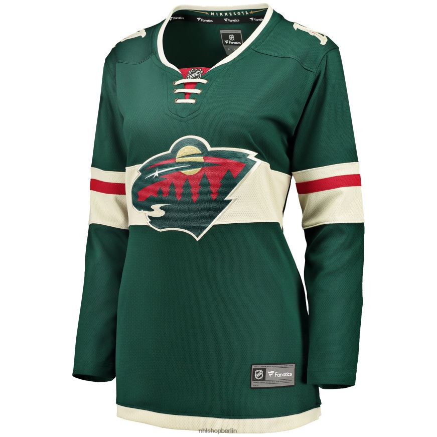 Frauen NHL Grünes Breakaway-Heimtrikot mit der Marke „Minnesota Wild Fanatics“ Kleidung BF680T410