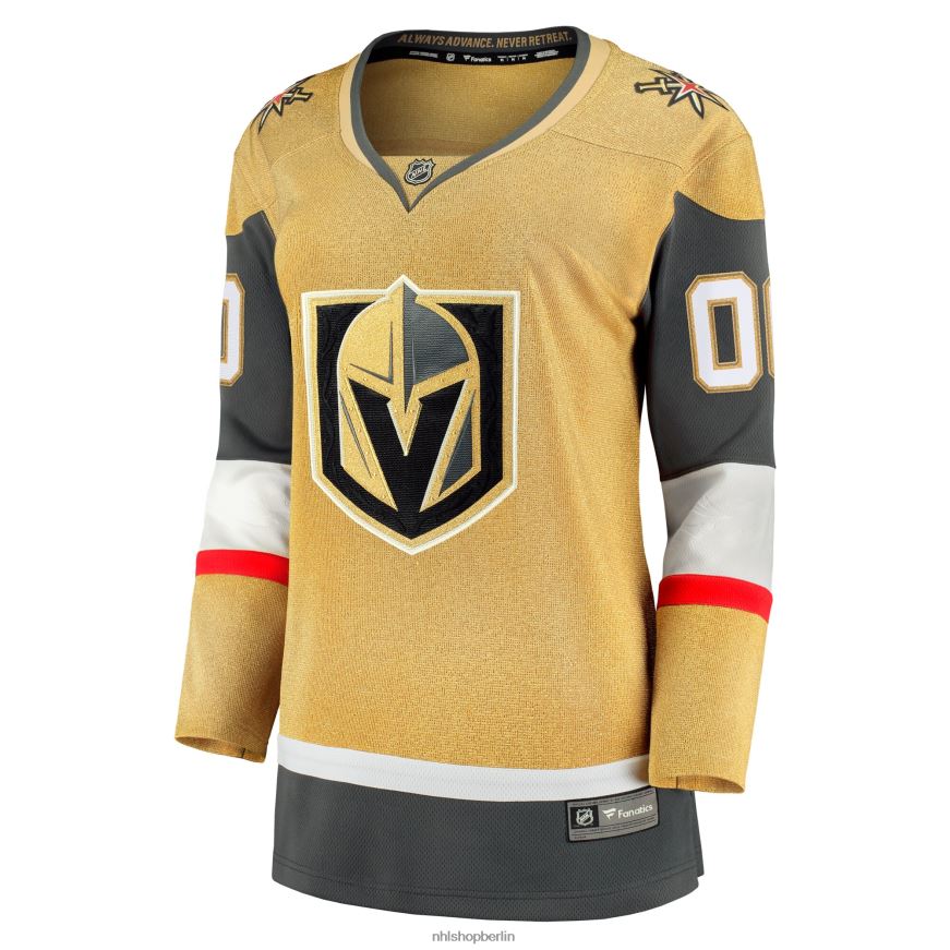 Frauen NHL Individuelles Home-Breakaway-Trikot der Vegas Golden Knights mit Fanatics-Logo Kleidung BF680T823