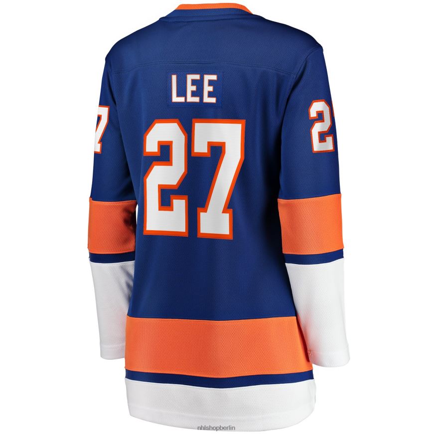 Frauen NHL New York Islanders Anders Lee Fanatics Branded Royal Home Captain Patch Breakaway-Spielertrikot Kleidung BF680T994