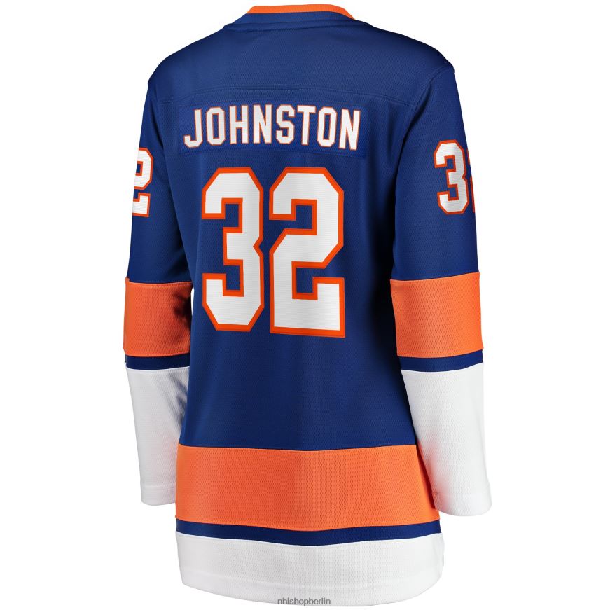 Frauen NHL New York Islanders Ross Johnston Fanatics gebrandetes Royal Home Breakaway-Spielertrikot Kleidung BF680T1775