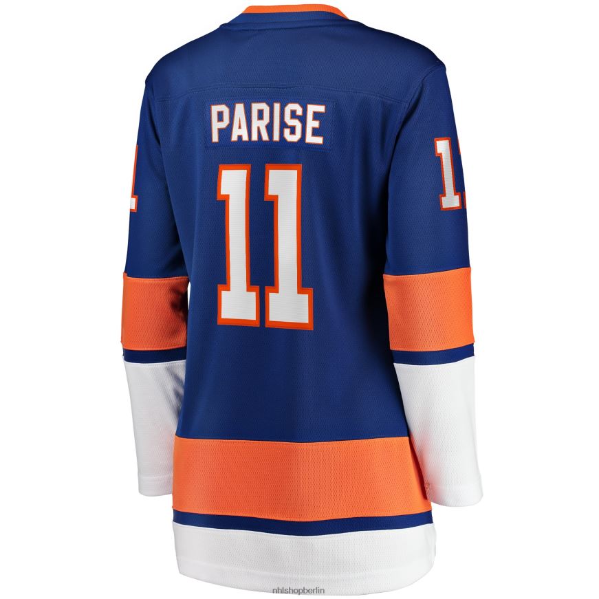 Frauen NHL New York Islanders Zach Parise Fanatics Branding Royal Home Breakaway-Spielertrikot Kleidung BF680T2261