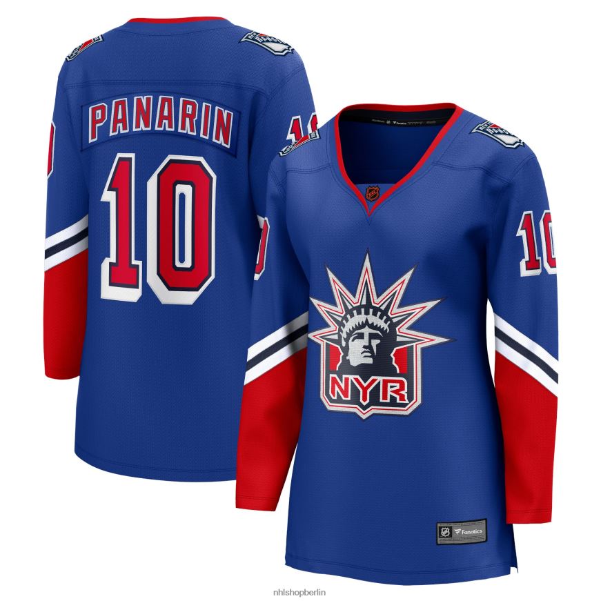 Frauen NHL New York Rangers Artemi Panarin Fanatics Branded Royal Special Edition 20 Breakaway-Spielertrikot Kleidung BF680T286