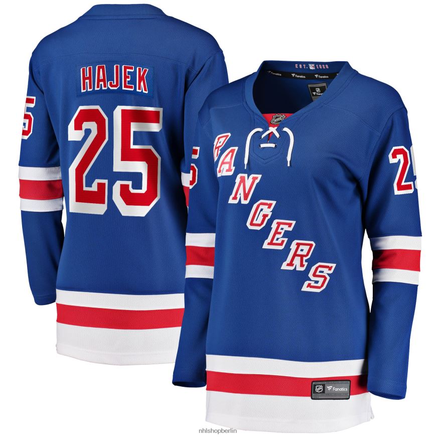 Frauen NHL New York Rangers Libor Hajek Fanatics Branded Blue 2017/18 Breakaway-Heimtrikot Kleidung BF680T2181