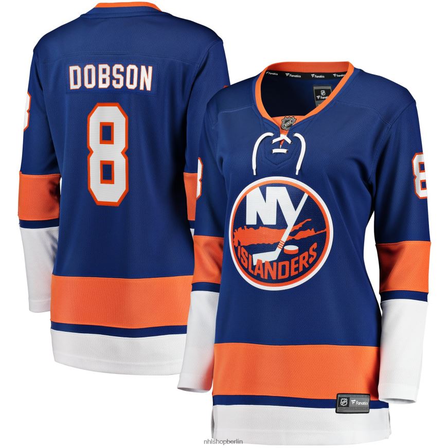 Frauen NHL Noah Dobson Fanatics-Trikot der New York Islanders mit Royal-Home-Breakaway-Spieler-Trikot Kleidung BF680T1905