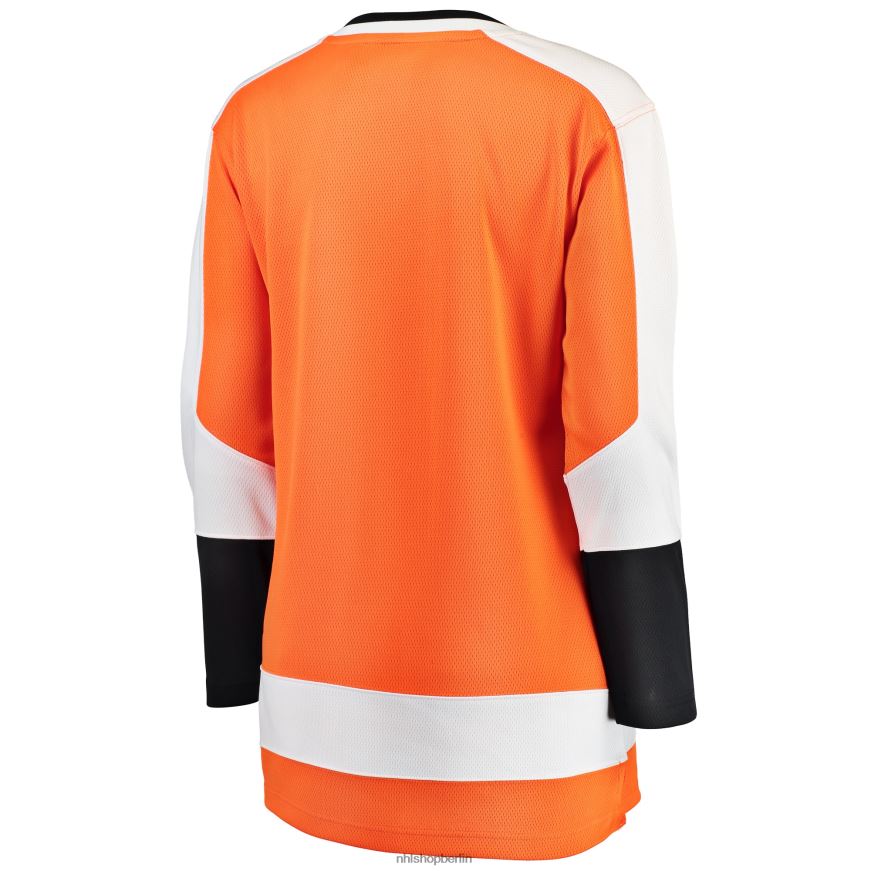 Frauen NHL Orangefarbenes Breakaway-Heimtrikot mit Fanatics-Logo der Philadelphia Flyers Kleidung BF680T1159