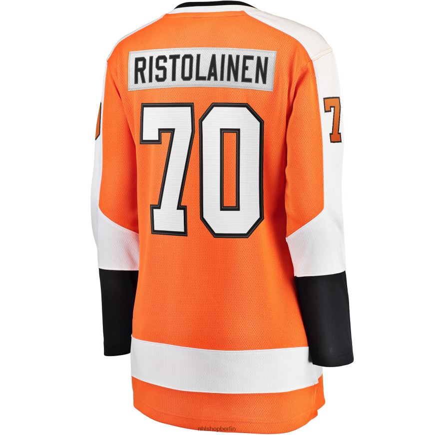 Frauen NHL Philadelphia Flyers Rasmus Ristolainen Fanatics-gebrandetes orangefarbenes Breakaway-Spielertrikot Kleidung BF680T2292