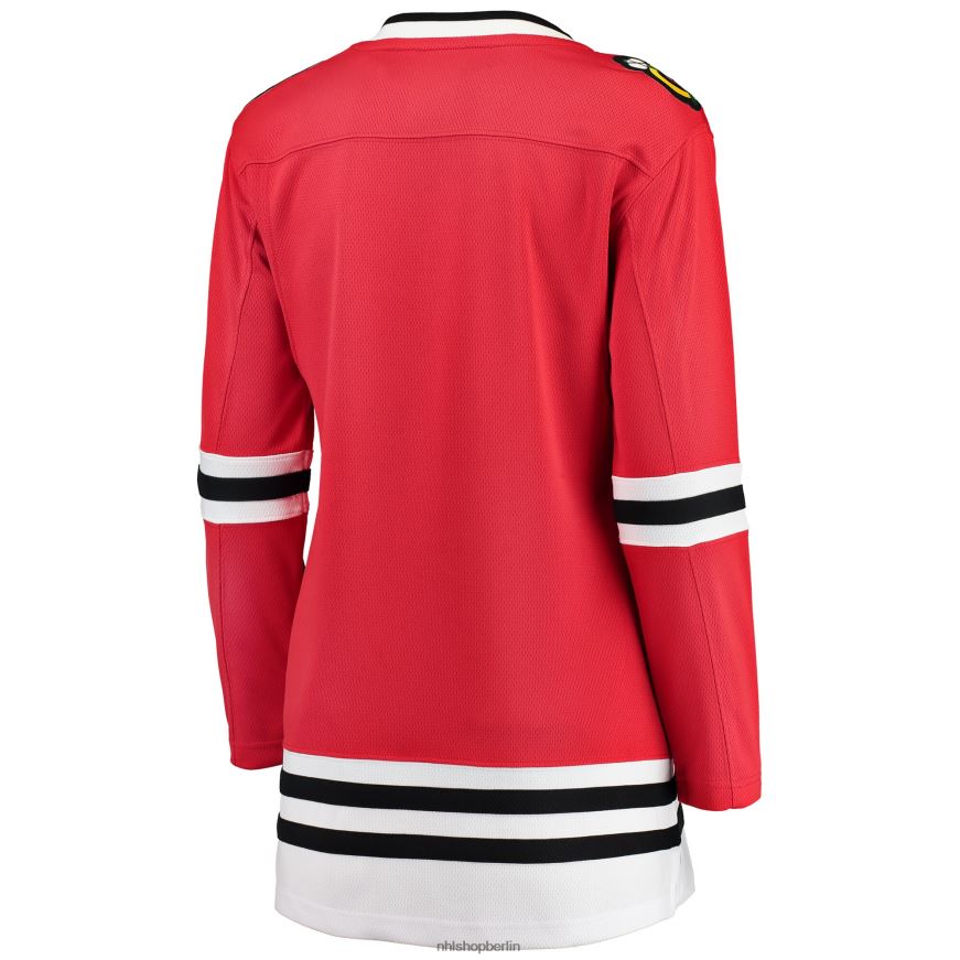 Frauen NHL Rotes Breakaway-Heimtrikot der Chicago Blackhawks mit Fanatiker-Logo Kleidung BF680T879