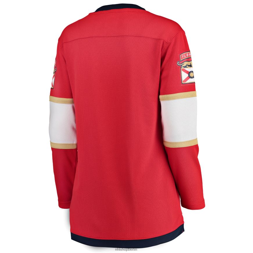 Frauen NHL Rotes Breakaway-Heimtrikot der Florida Panthers mit Fanatics-Logo Kleidung BF680T634