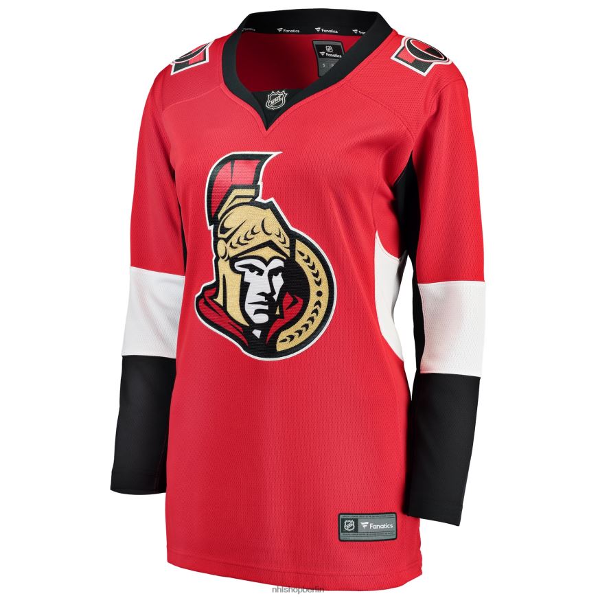 Frauen NHL Rotes Breakaway-Heimtrikot mit Fanatics-Logo der Ottawa Senators Kleidung BF680T2150