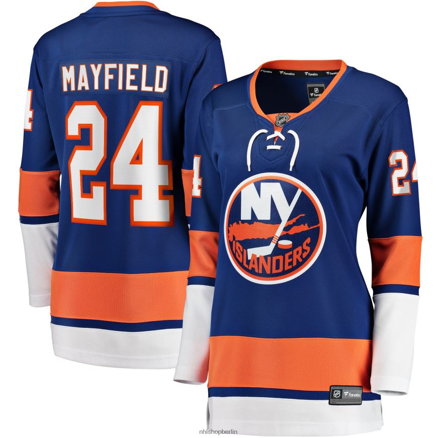 Frauen NHL Royal Breakaway-Trikot der New York Islanders Scott Mayfield Fanatics mit Logo Kleidung BF680T1799