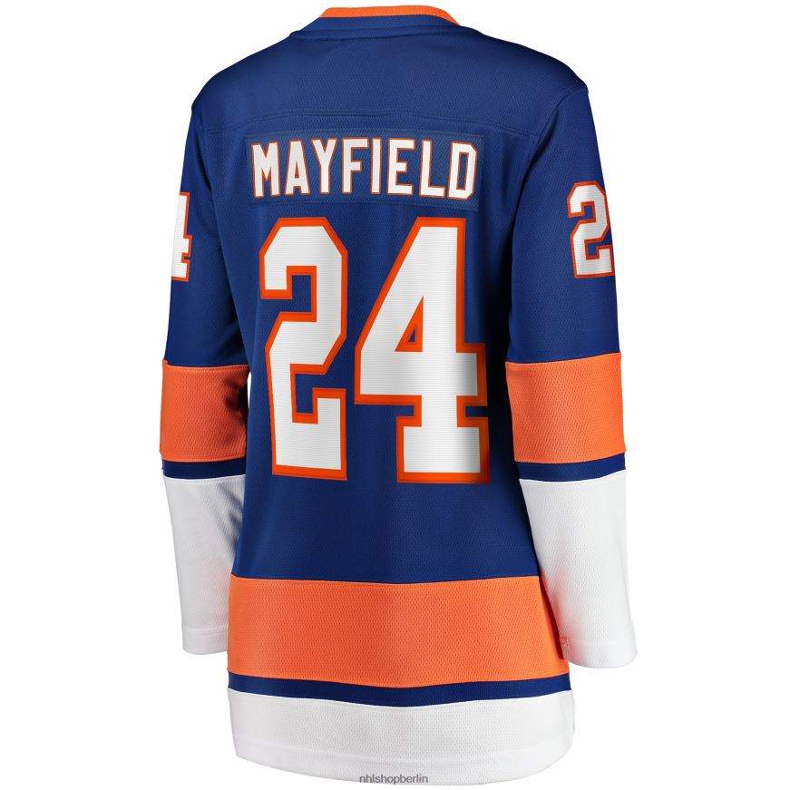 Frauen NHL Royal Breakaway-Trikot der New York Islanders Scott Mayfield Fanatics mit Logo Kleidung BF680T1799