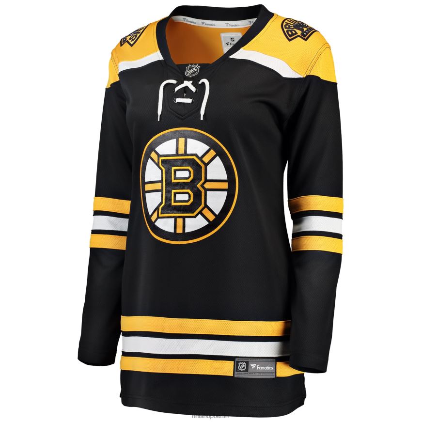 Frauen NHL Schwarzes Breakaway-Heimtrikot mit Fanatics-Logo der Boston Bruins Kleidung BF680T172