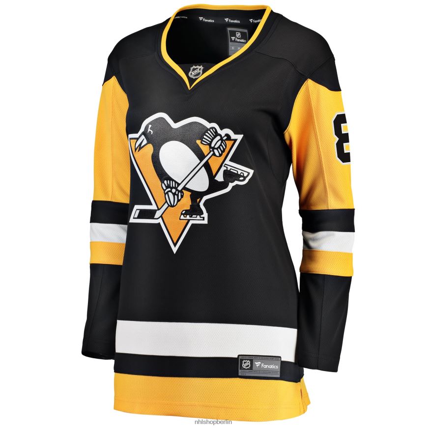 Frauen NHL Schwarzes Premier Breakaway-Spielertrikot der Pittsburgh Penguins mit Fanatics-Logo von Brian Dumoulin Kleidung BF680T1584