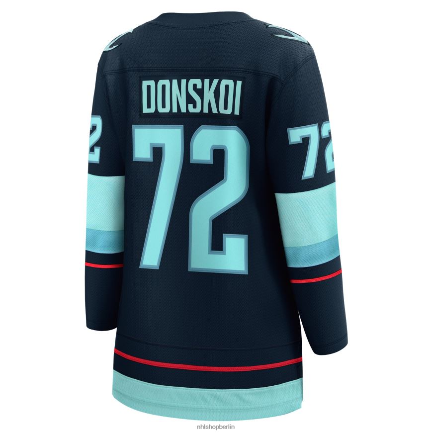 Frauen NHL Seattle Kraken Joonas Donskoi Fanatics Branded Deep Sea Blue Breakaway-Heimtrikot Kleidung BF680T2293