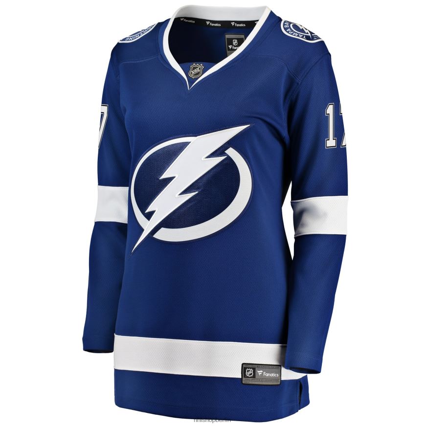 Frauen NHL Tampa Bay Lightning Alex Killorn Fanatics-gebrandetes blaues Breakaway-Spielertrikot Kleidung BF680T1706