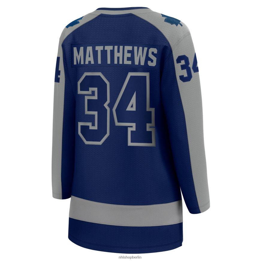 Frauen NHL Toronto Maple Leafs Auston Matthews Fanatics Branded Royal 2020/21 Sonderedition Breakaway-Spielertrikot Kleidung BF680T2443