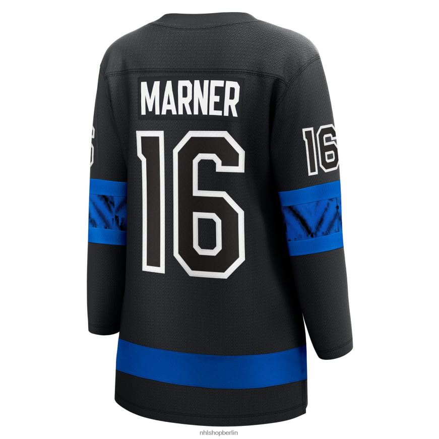 Frauen NHL Toronto Maple Leafs Mitchell Marner Fanatics gebrandetes schwarzes Alternative Premier Breakaway Wende-Spielertrikot Kleidung BF680T847