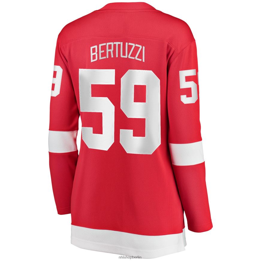 Frauen NHL Tyler Bertuzzi Detroit Red Wings Fanatics Branded Home Breakaway-Spielertrikot – Rot Kleidung BF680T882