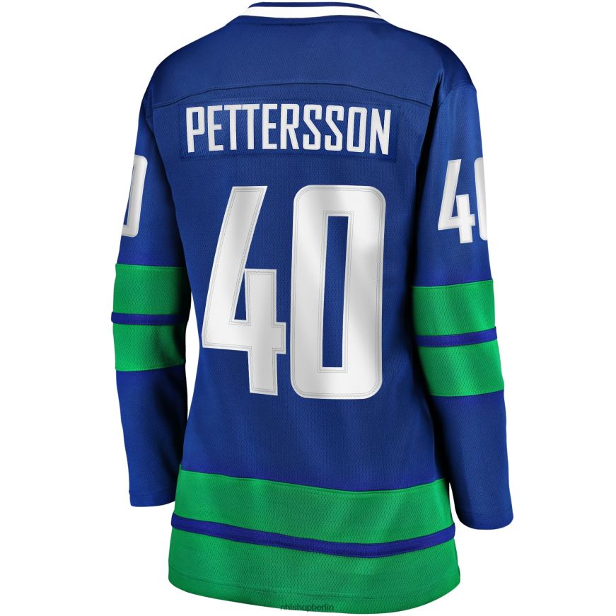 Frauen NHL Vancouver Canucks Elias Pettersson Fanatics Branded Royal 2019/20 Alternatives Premier Breakaway-Spielertrikot Kleidung BF680T1753