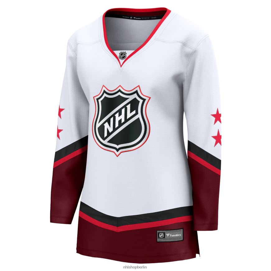 Frauen NHL Weißes All-Star Game Eastern Conference Breakaway-Trikot 2022 mit Fanatics-Logo Kleidung BF680T2446