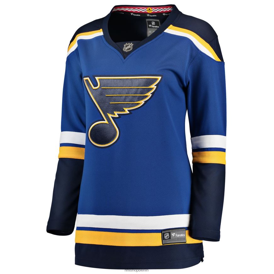 Frauen NHL st Blaues Breakaway-Heimtrikot mit Louis Blues Fanatics-Logo Kleidung BF680T482